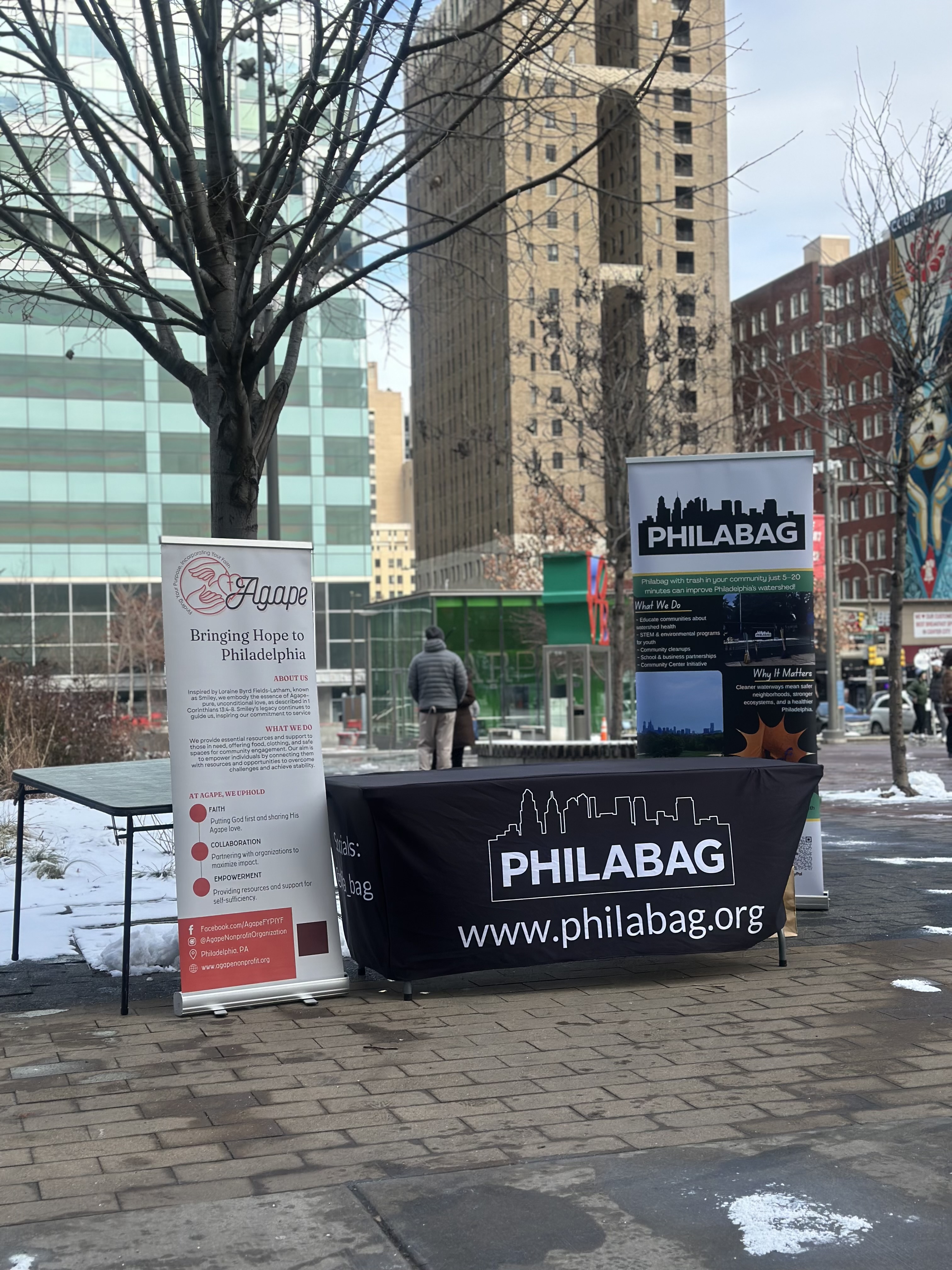 MLK Service Day - PhilaBag & Agape